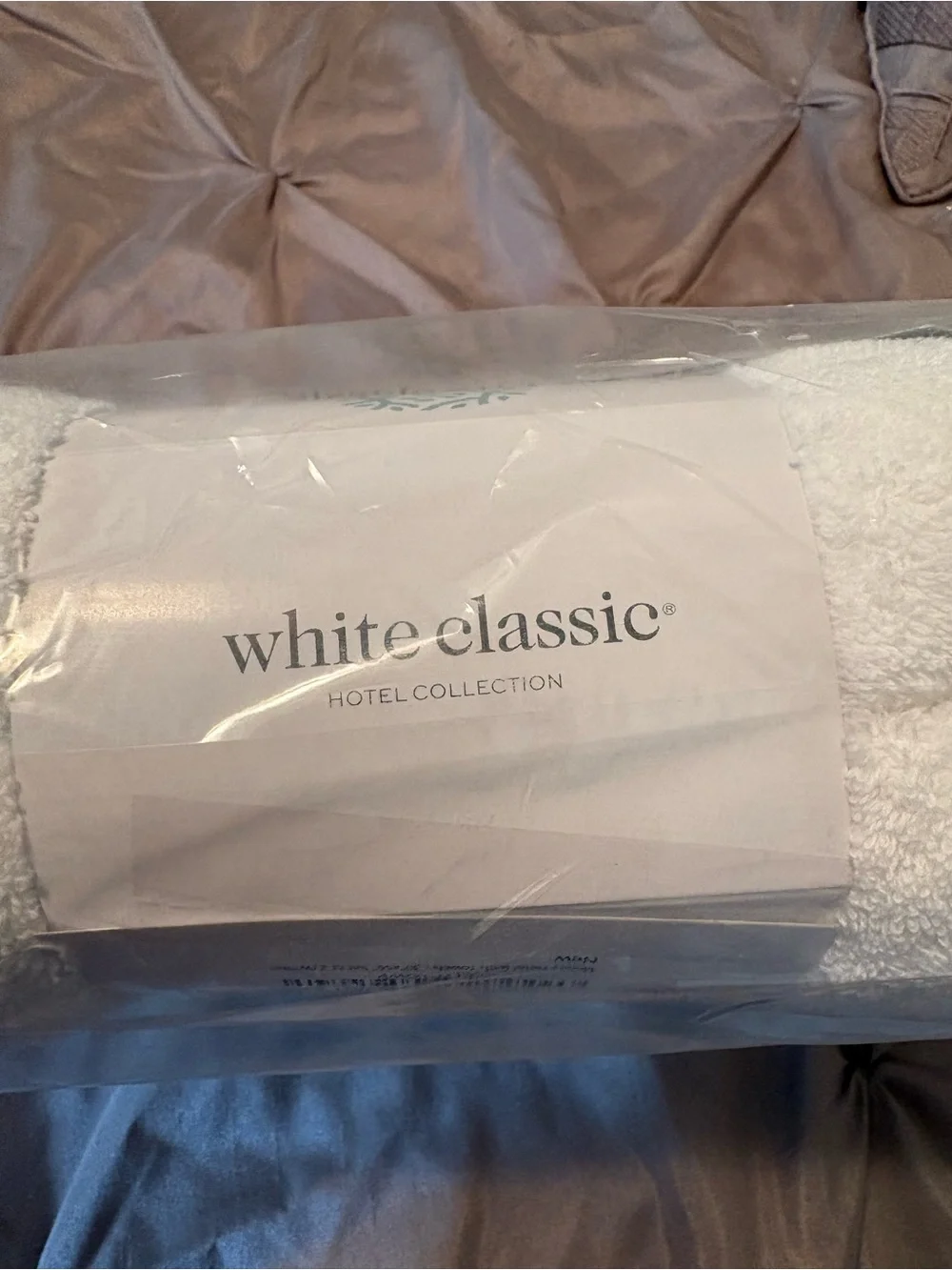 White Bath Towels